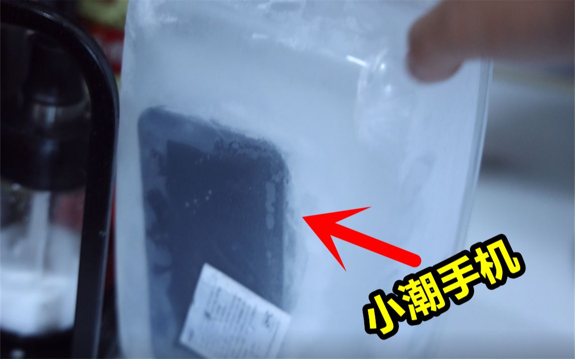 把老板的手机冻到冰箱里？