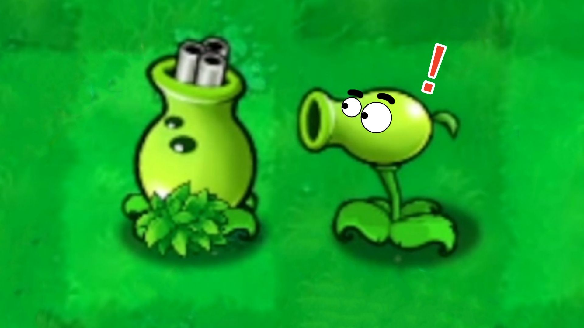 给豌豆老弟看傻了！
